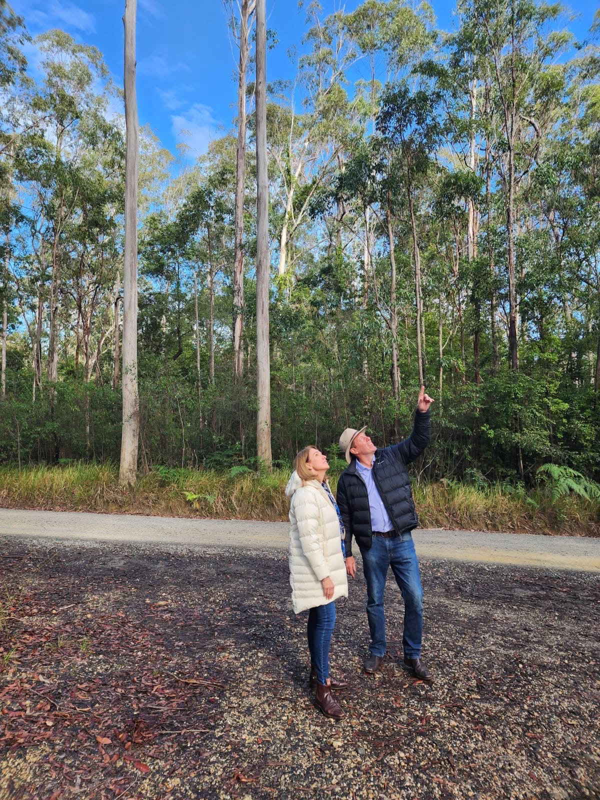 Michael Kemp with Kellie Sloane — a senior member of the NSW Liberal Party and member of the NSW shadow cabinet. (Photo Credit: Supplied)